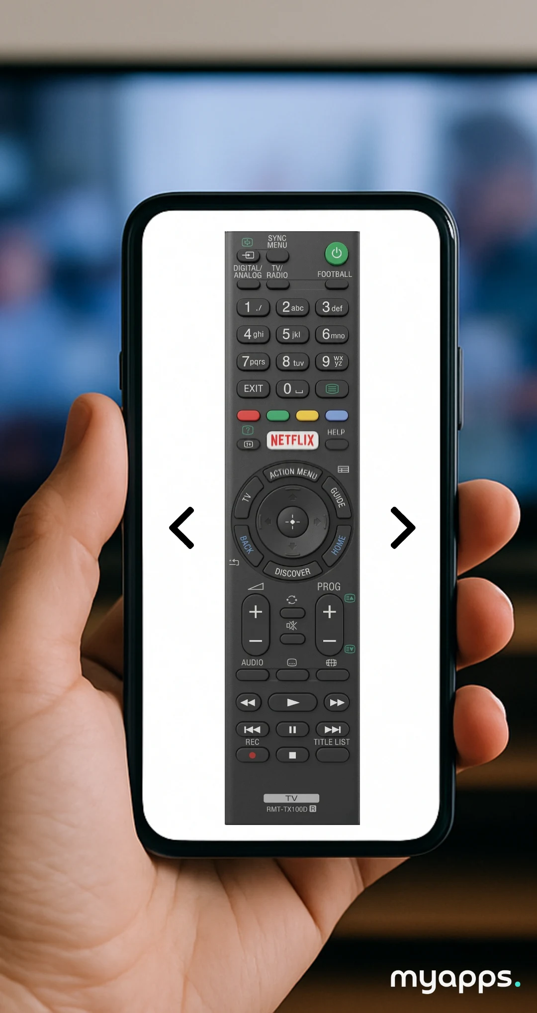 Remote for Sony TV screenshot