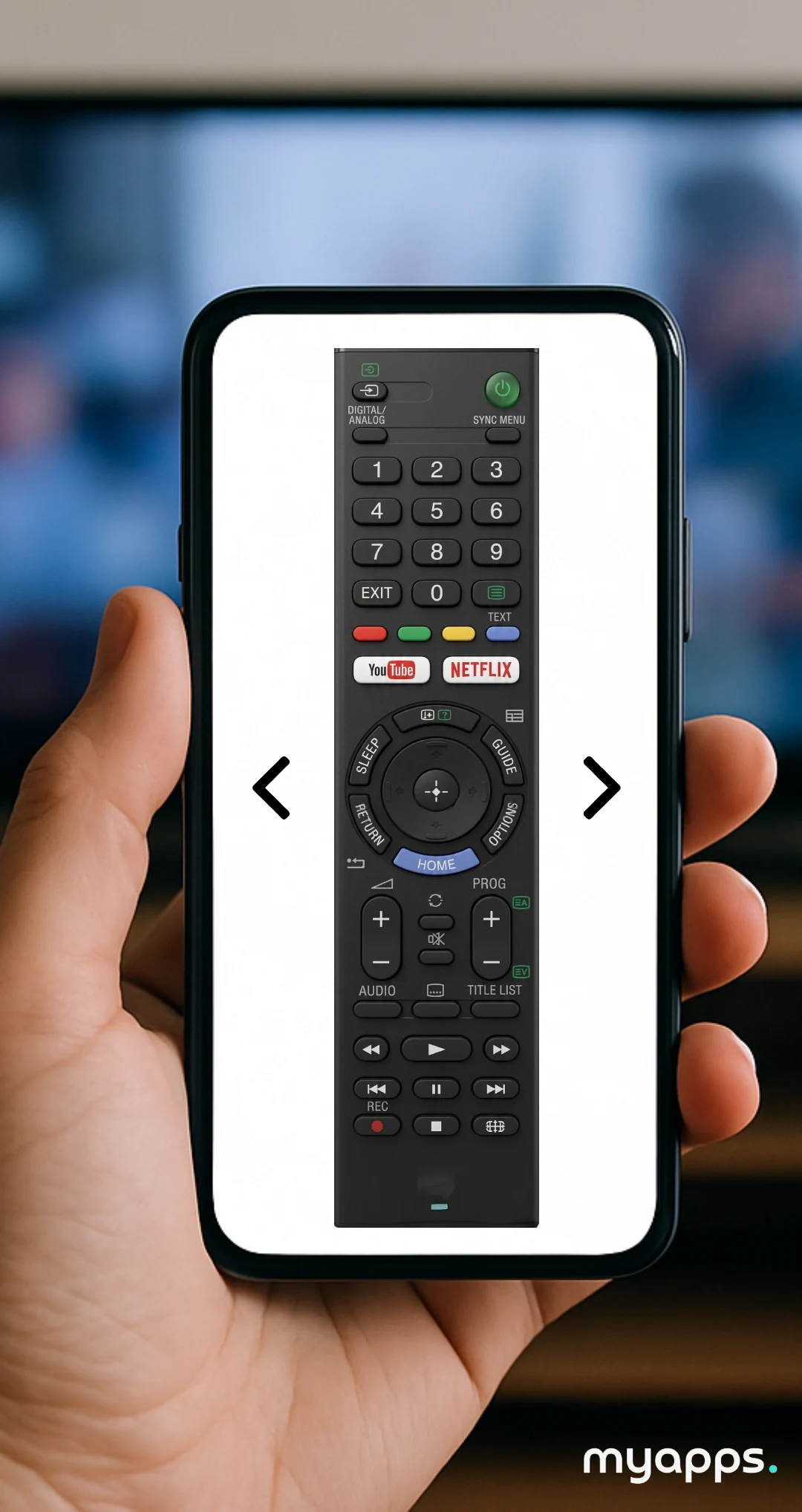 Remote for Sony TV screenshot
