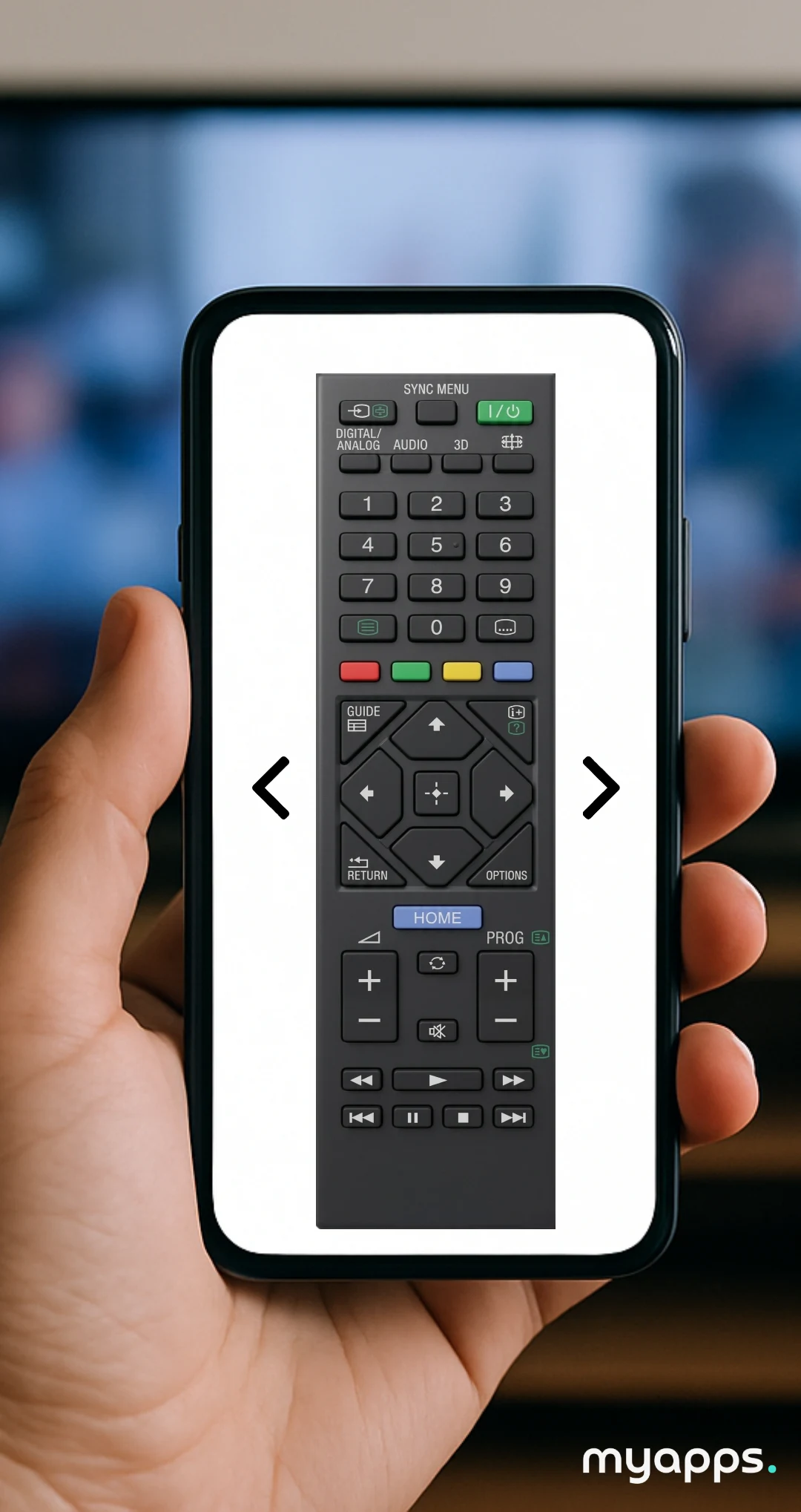 Remote for Sony TV screenshot