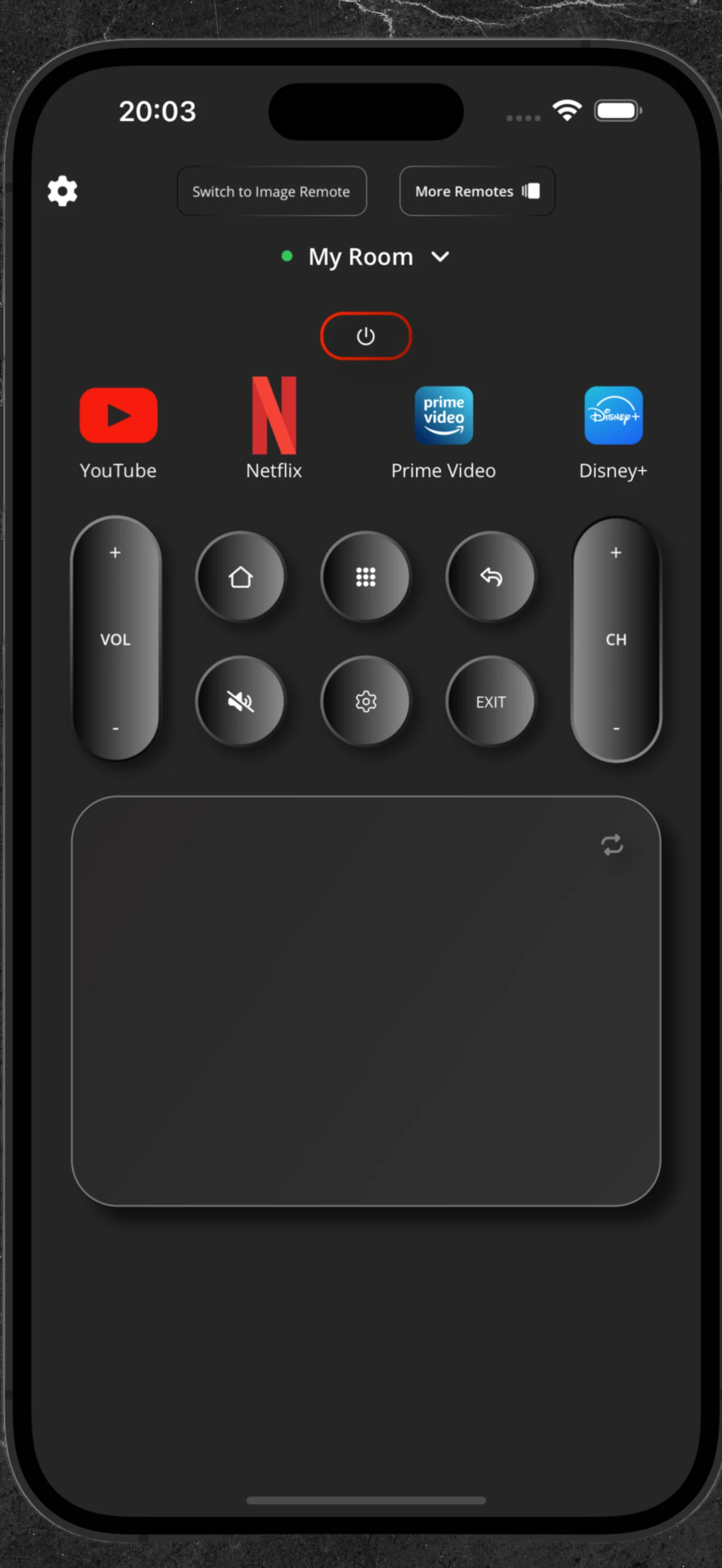Remote for Sony TV screenshot